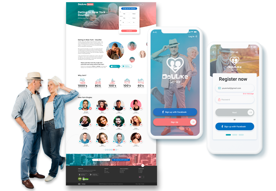 Radim Design designers created design of iOS app for dating